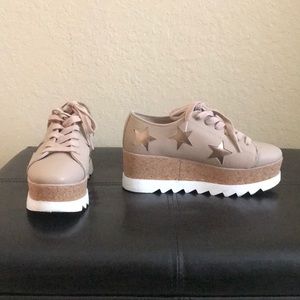 🔥🔥Steve Madden Cork-Wrapped Platform Sneakers